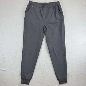 Figs Technical Collection Pants Mens XL Gray Jogger Scrub Stretch Drawstring